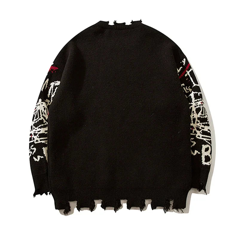 Graffiti Style Pullover