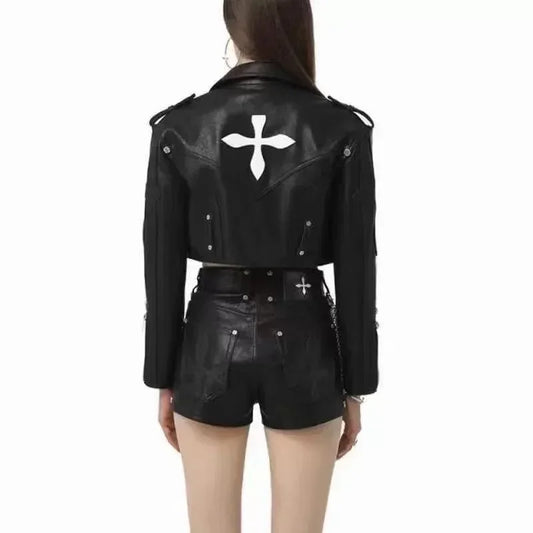Gothic Leather Jacket