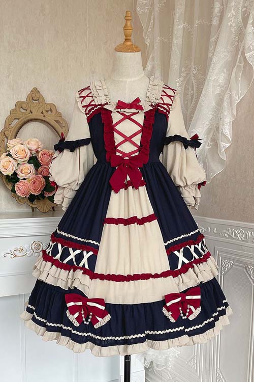 Classic Vintage Dress with a Flattering Fit