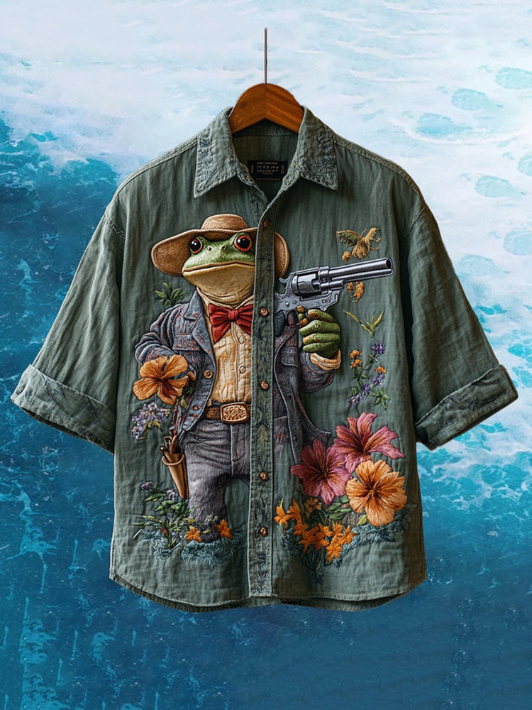 Vintage Style Shirt with a Modern Fit