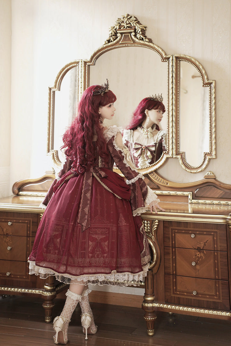 Classic Vintage Dress with a Flattering Fit