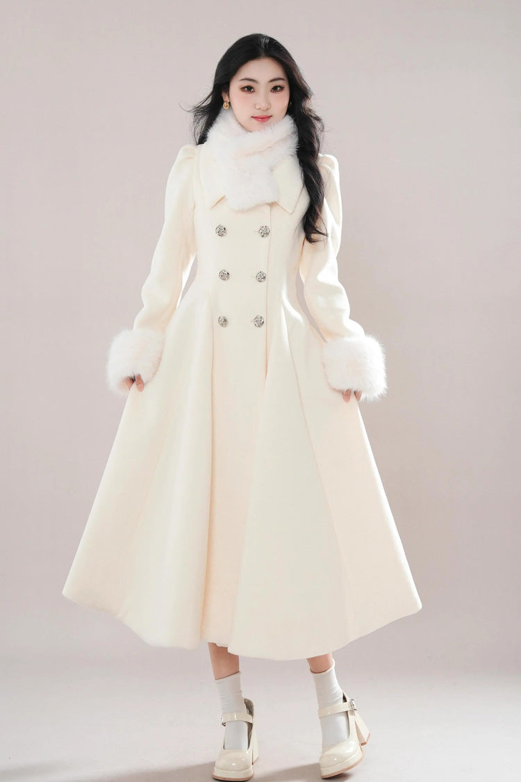 Classic Vintage Coat with a Flattering Fit