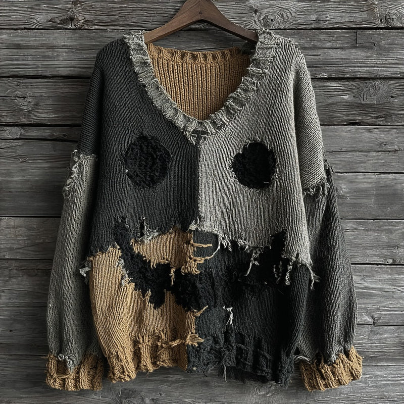 Vintage Inspired Sweater with a Contemporary Edge