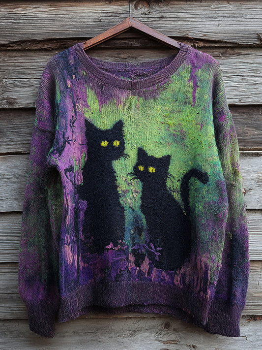 Casually Elegant Sweater with a Refined Edge