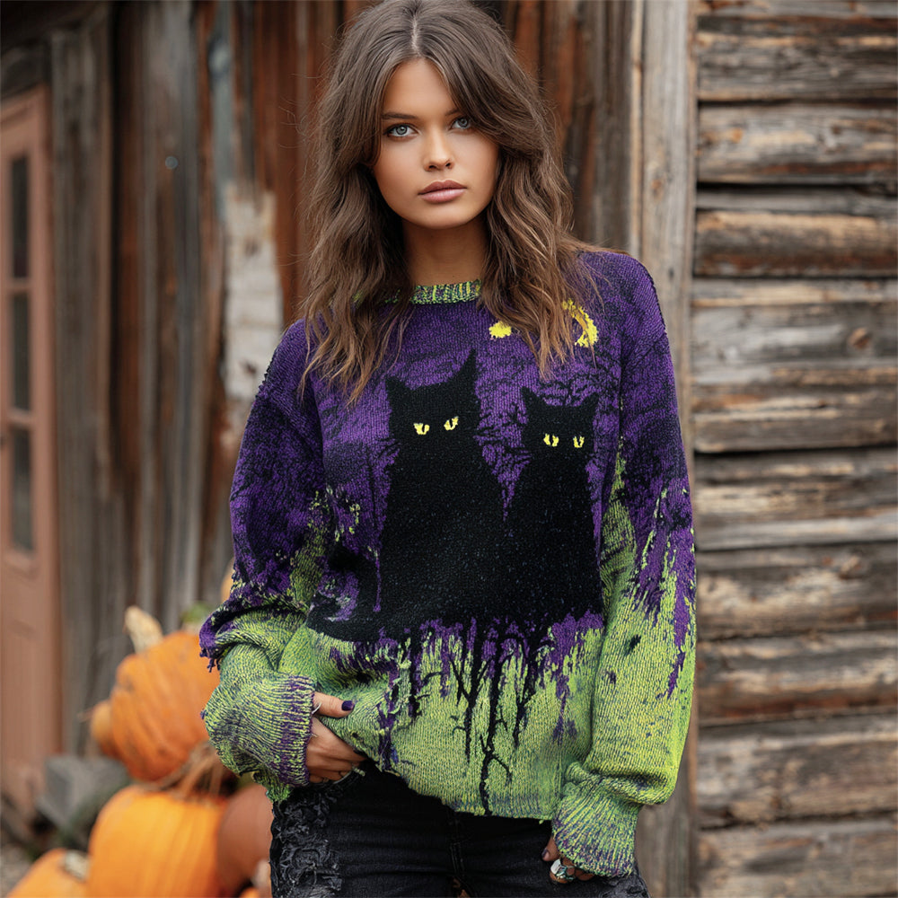 Subtly Elegant Sweater with a Refined Vintage Look