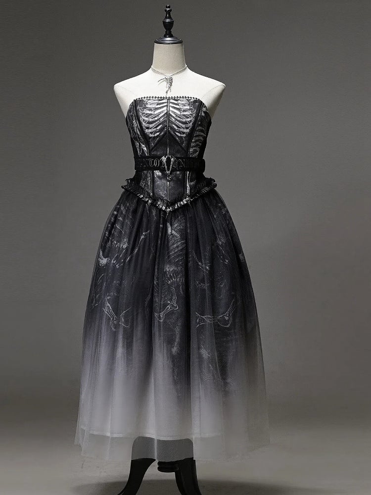 [pre-order Deadline: June 8] Phantom Knight Dark Gothic Military Dress Full Set (jacket + Bustier Top + Skirt)
