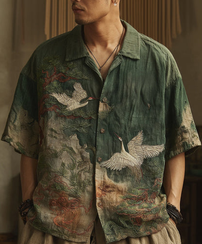 Vintage Inspired Shirt with a Contemporary Edge