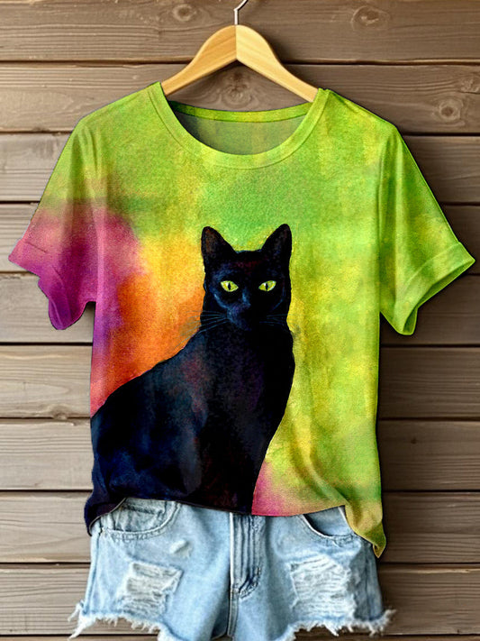 Casually Elegant T-Shirt with a Refined Edge