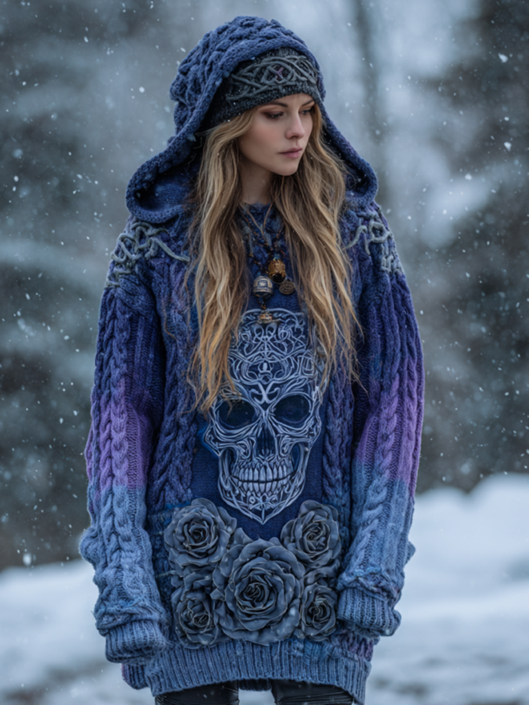 Vintage Inspired Sweater with a Contemporary Edge