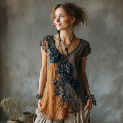Classic Vintage T-Shirt with a Flattering Fit