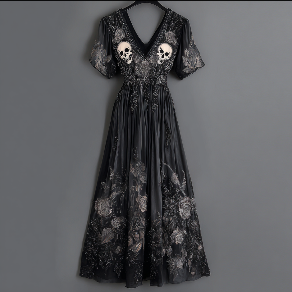 Classic Vintage Dress with a Flattering Fit