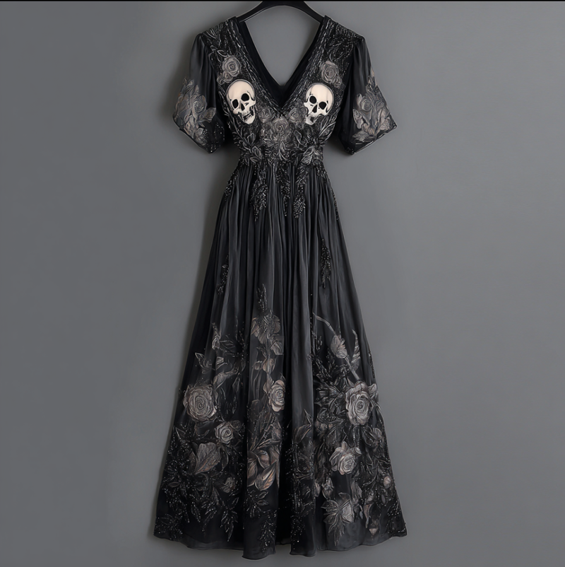 Classic Vintage Dress with a Flattering Fit