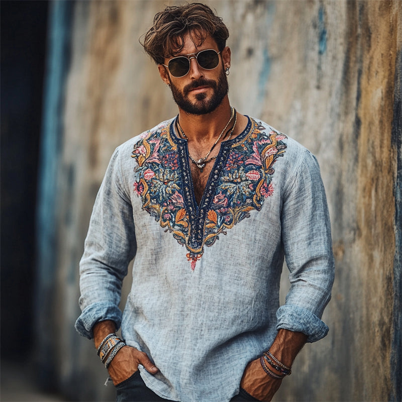 Vintage Style Shirt with a Modern Fit