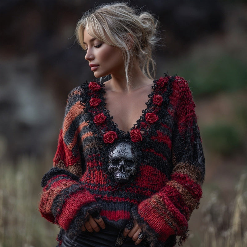 Vintage Inspired Sweater with a Contemporary Edge
