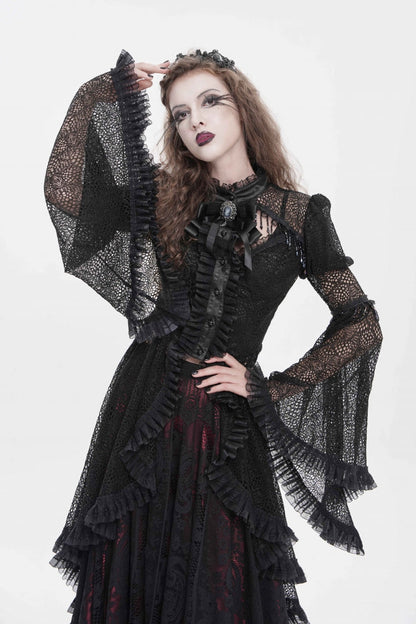 Casually Elegant Blouse with a Refined Edge