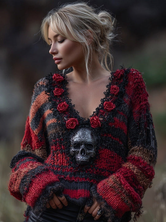 Subtly Elegant Sweater with a Refined Vintage Look