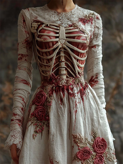 Classic Vintage Dress with a Flattering Fit