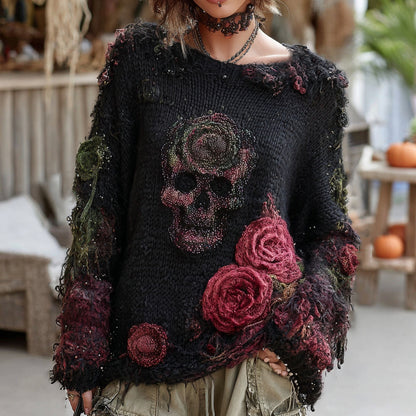 Classic Vintage Sweater with a Flattering Fit