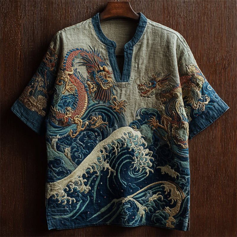 Finely Styled Shirt with a Classic Vintage Look