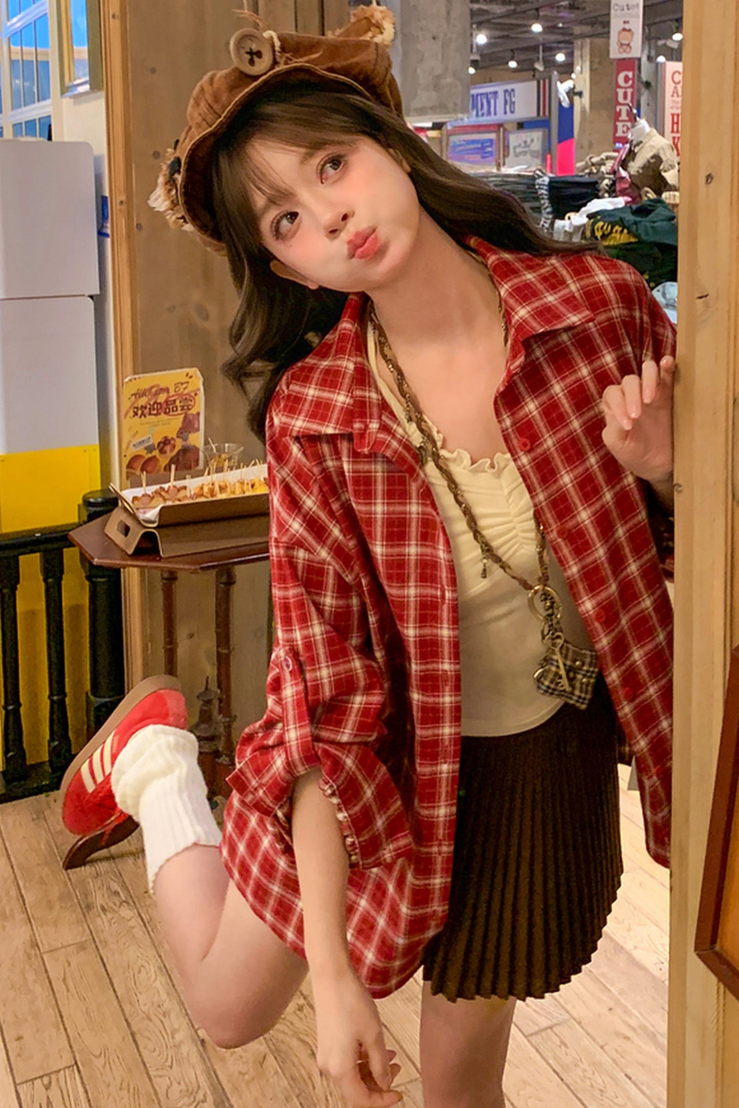 Retro Check Shirt