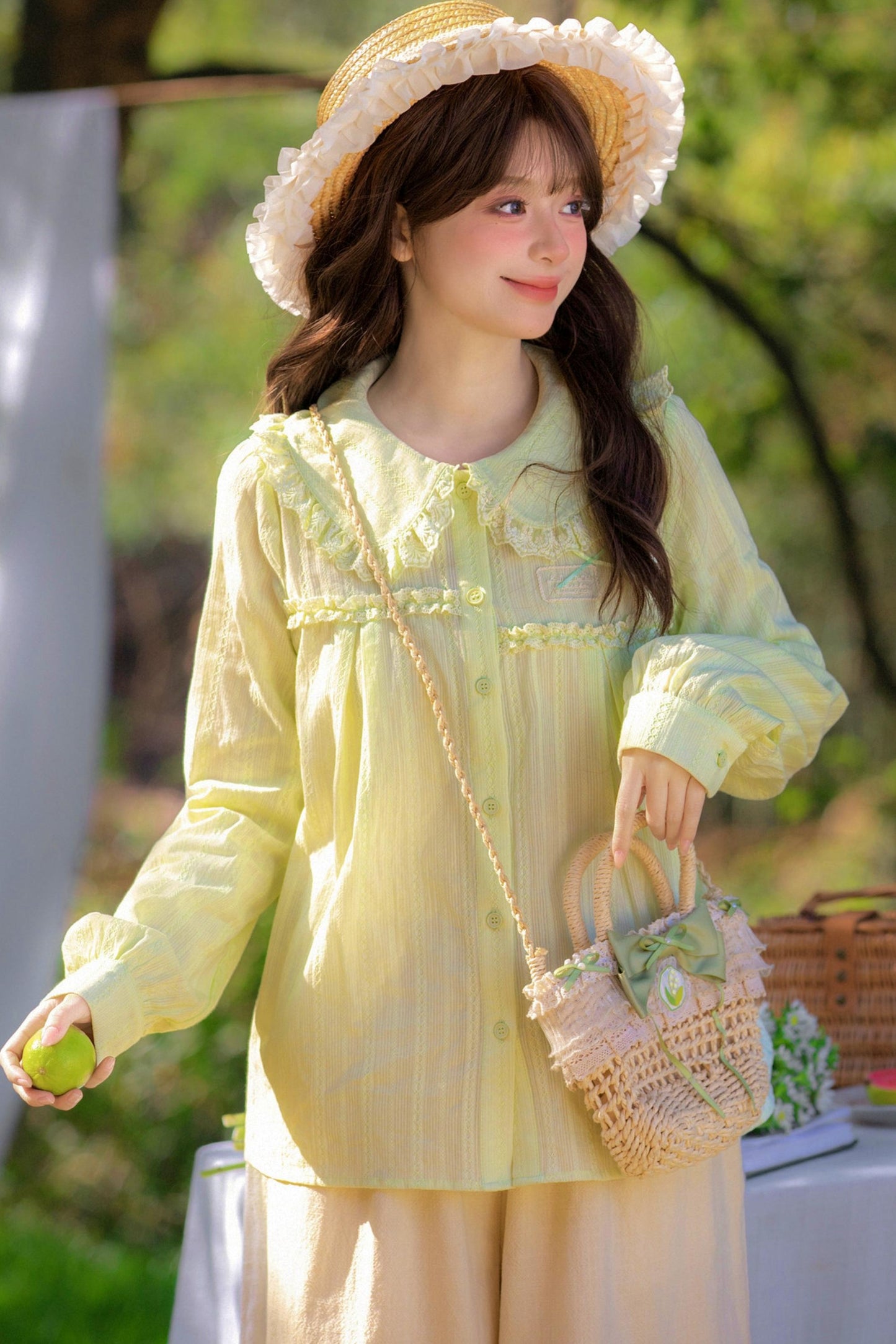 Forest Doll Collar Blouse
