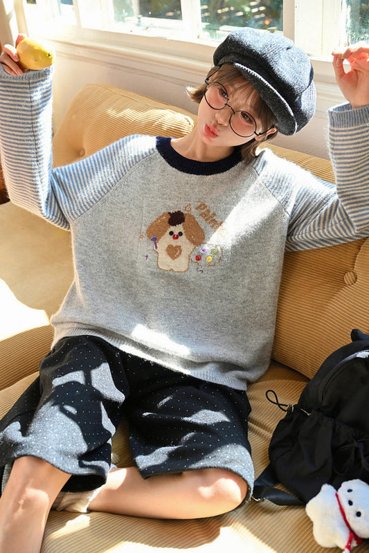 Sweet Puppy Loose Sweater