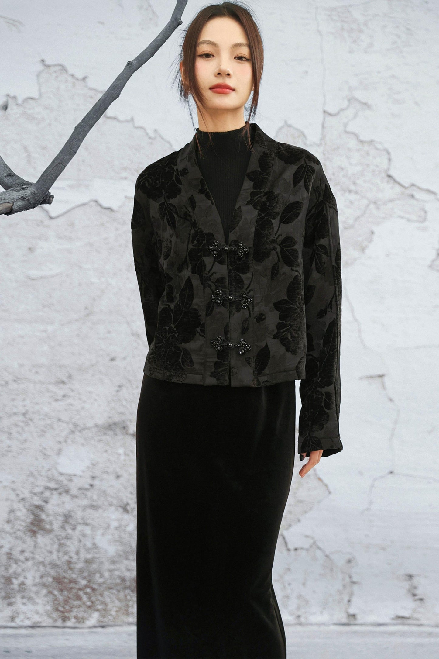 Mode Jacquard Jacket