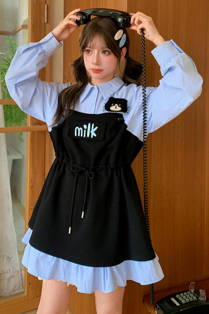Cat Ear Hooded Dress