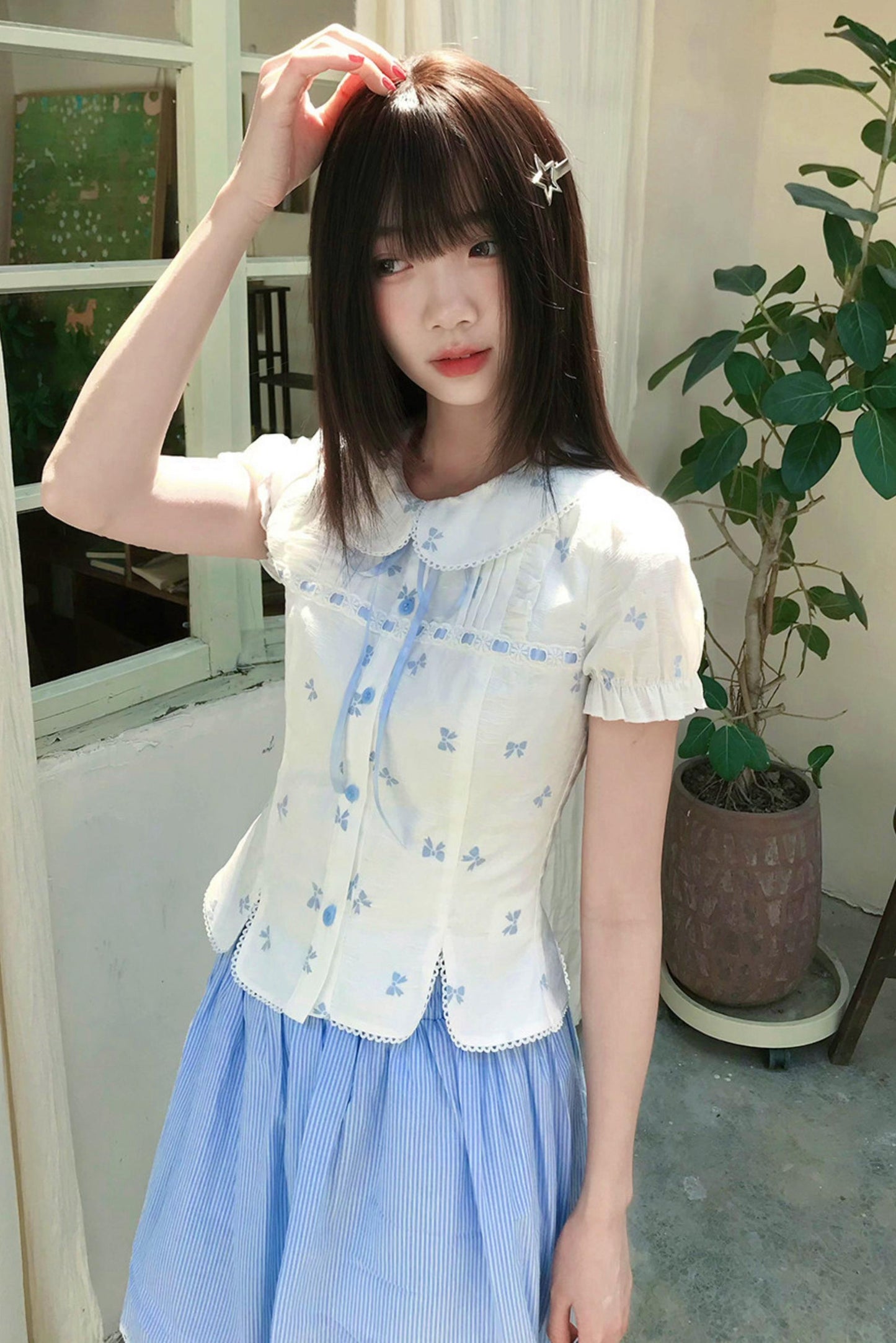 Doll Color Summer Top + Skirt