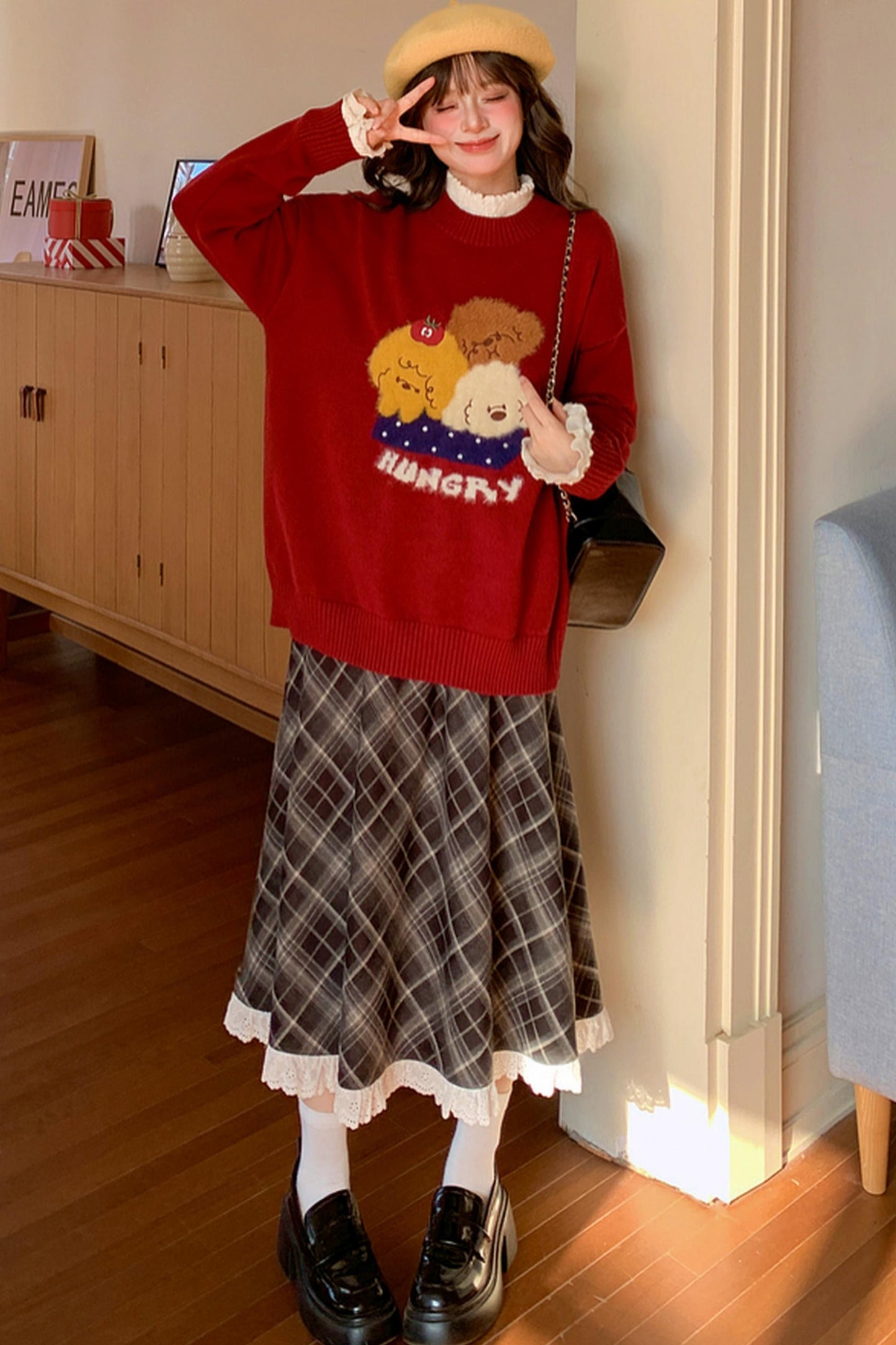 Puppy Knit Sweater
