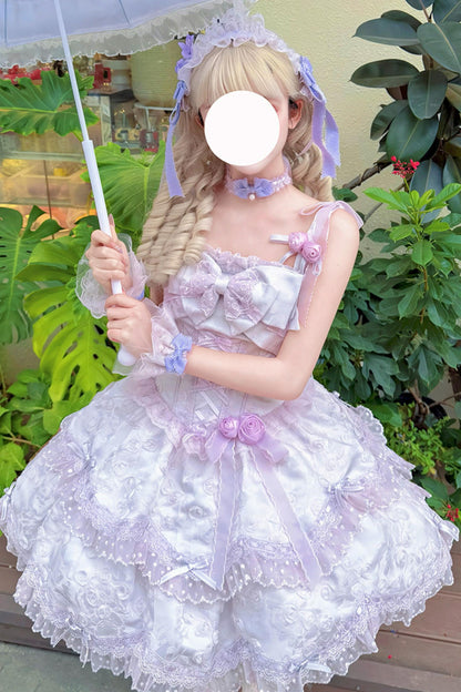 [pre-order] Candy Color Dreamy Doll Lolita Dress + Hair Accessories