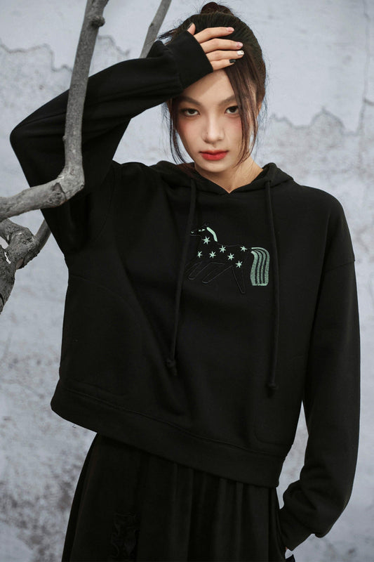 Little Horse Hooded Top