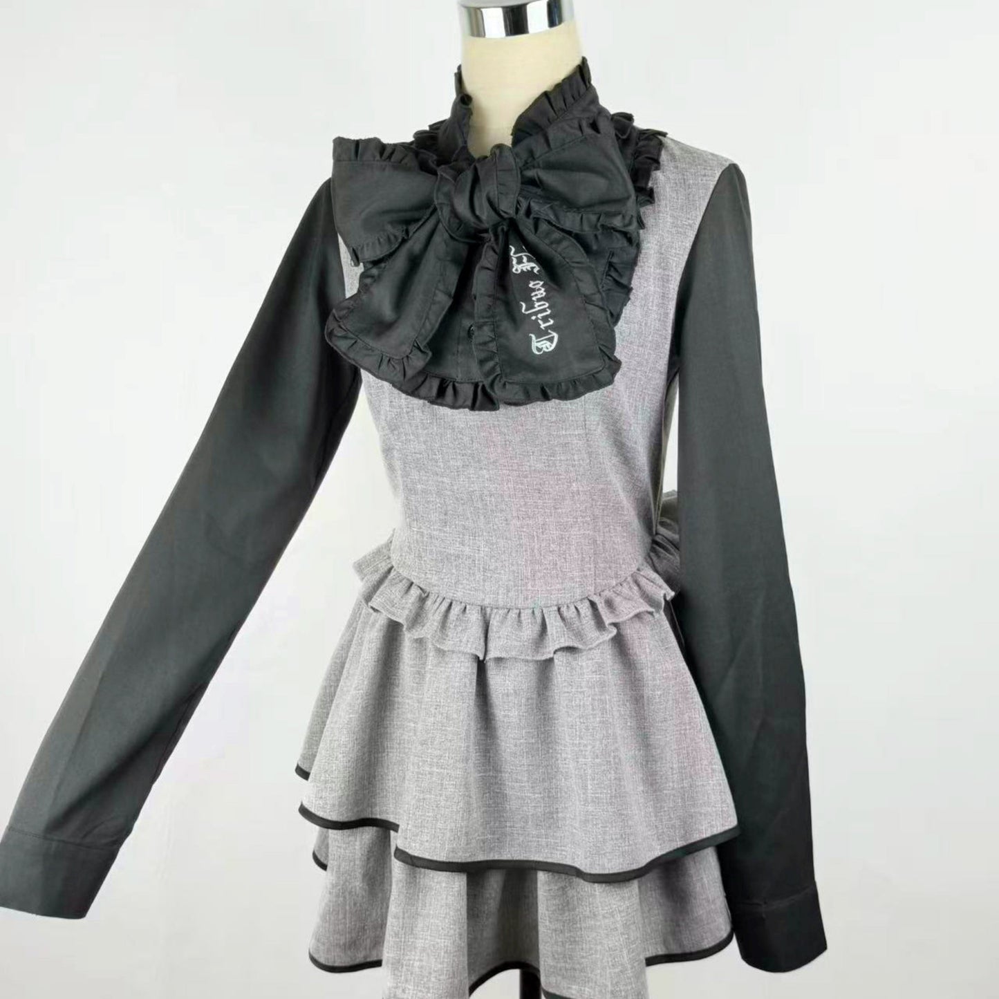 Dark Kawaii Logo Ribbon Dress