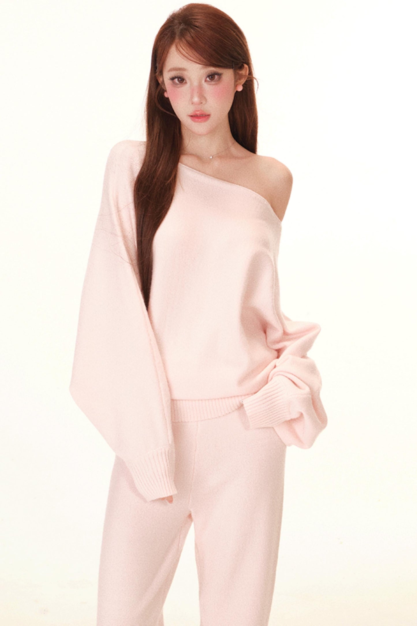 Sweet Off Shoulder Top + Pants + Scarf