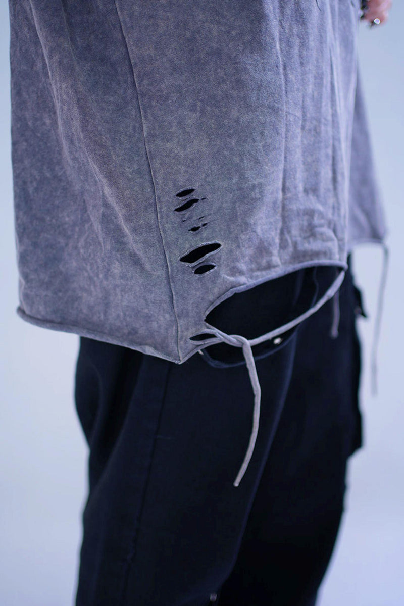 Dark Street Damage Print T-shirt
