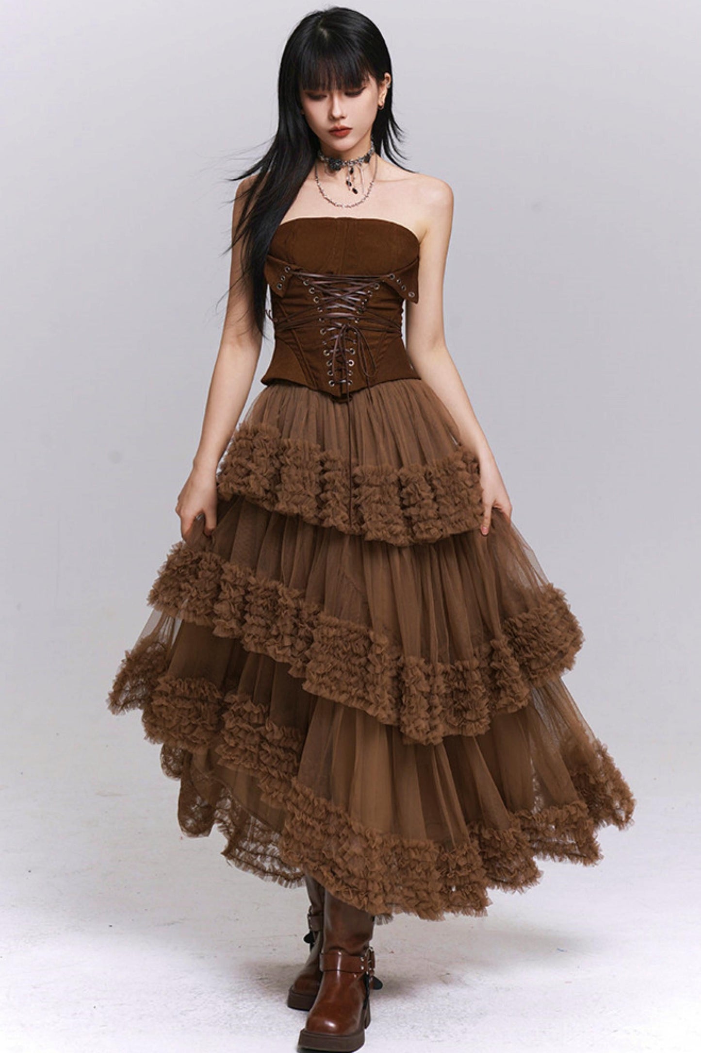 Fish Herringbone Corset