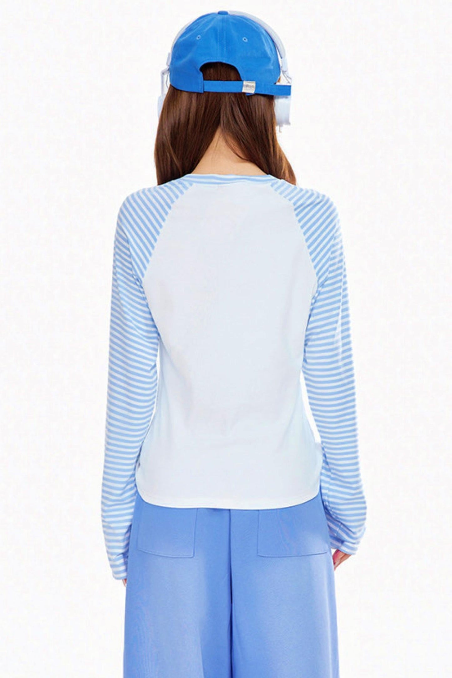 Striped Design Star Y2k Top