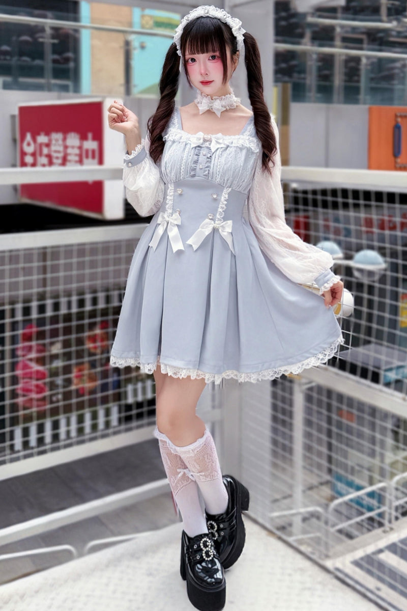 Angelic Lace Doll Dress + Choker