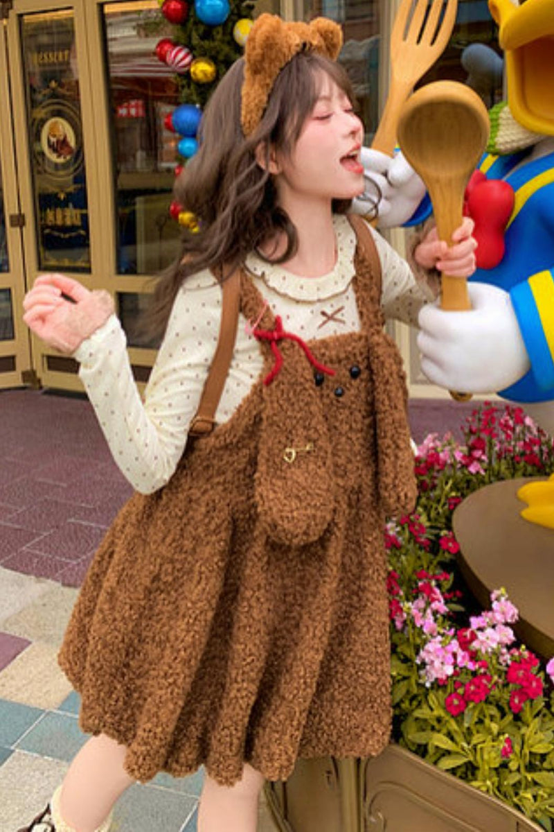 Sweet Puppy Suspender Dress