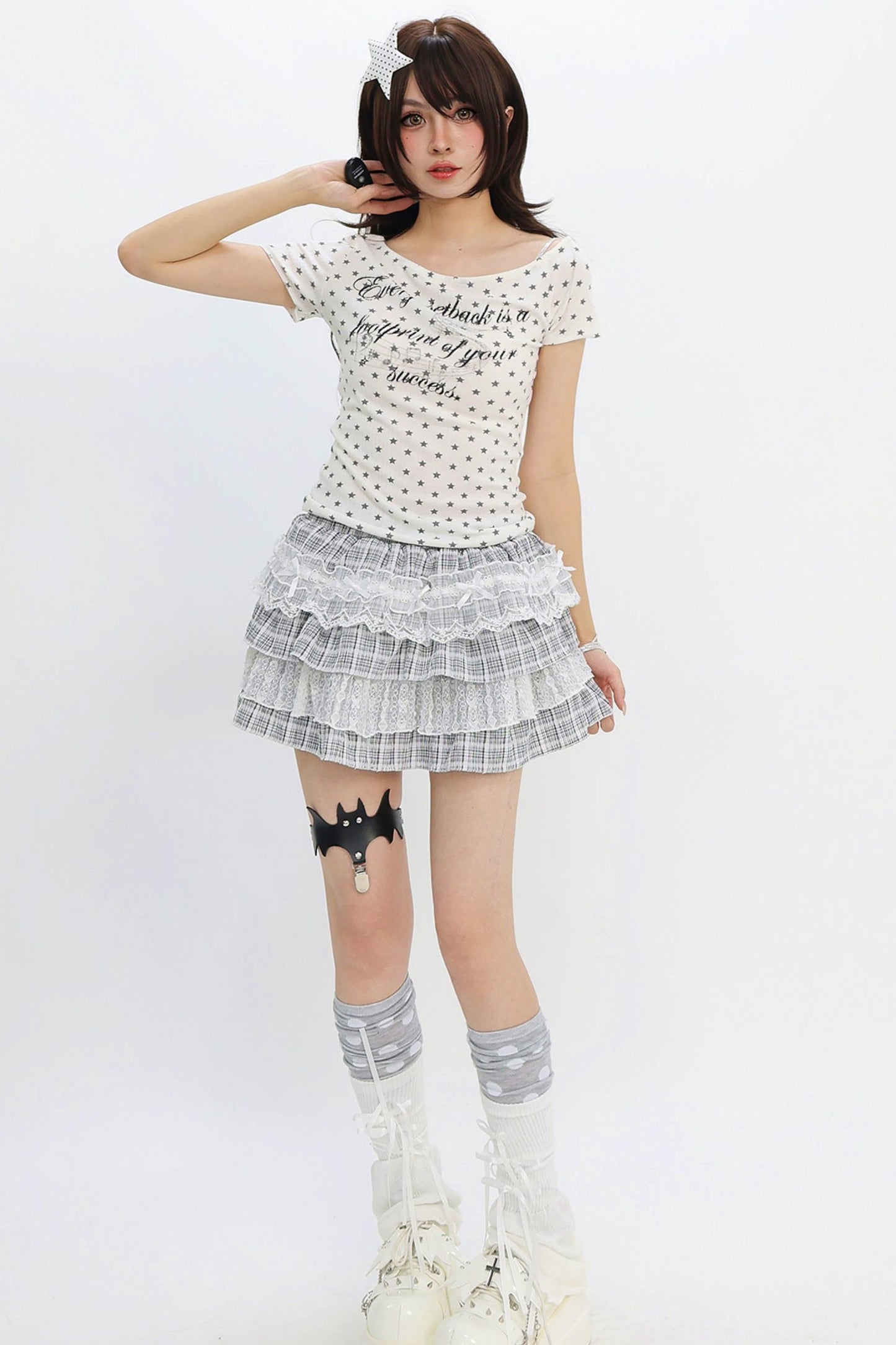 Retro Star Y2k Fit Top