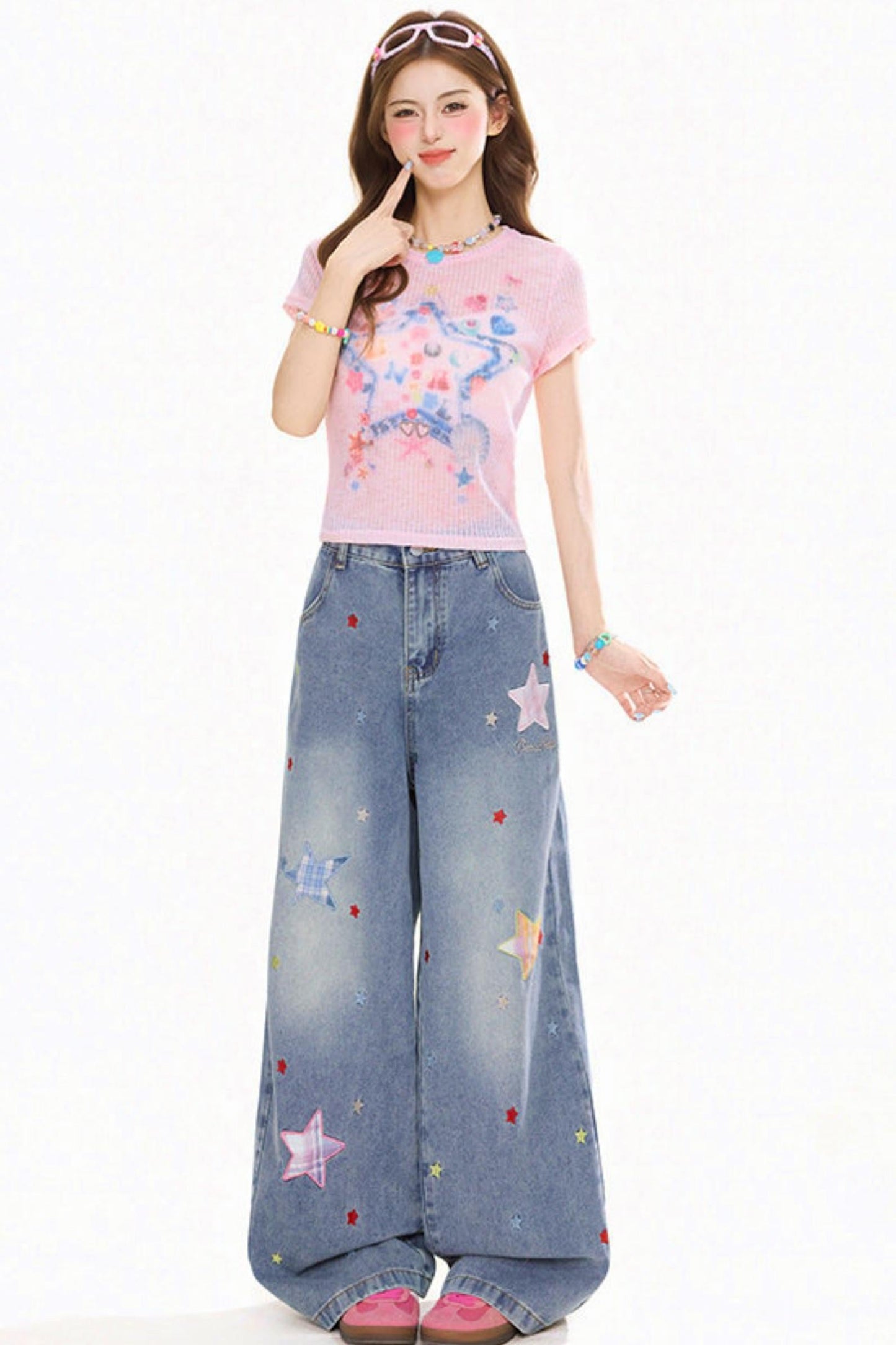 Graffiti Slim Fit Top