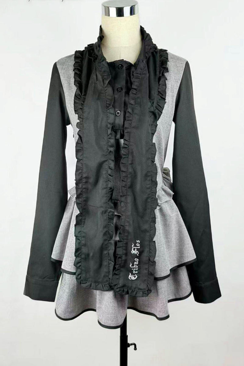 Dark Kawaii Logo Ribbon Dress