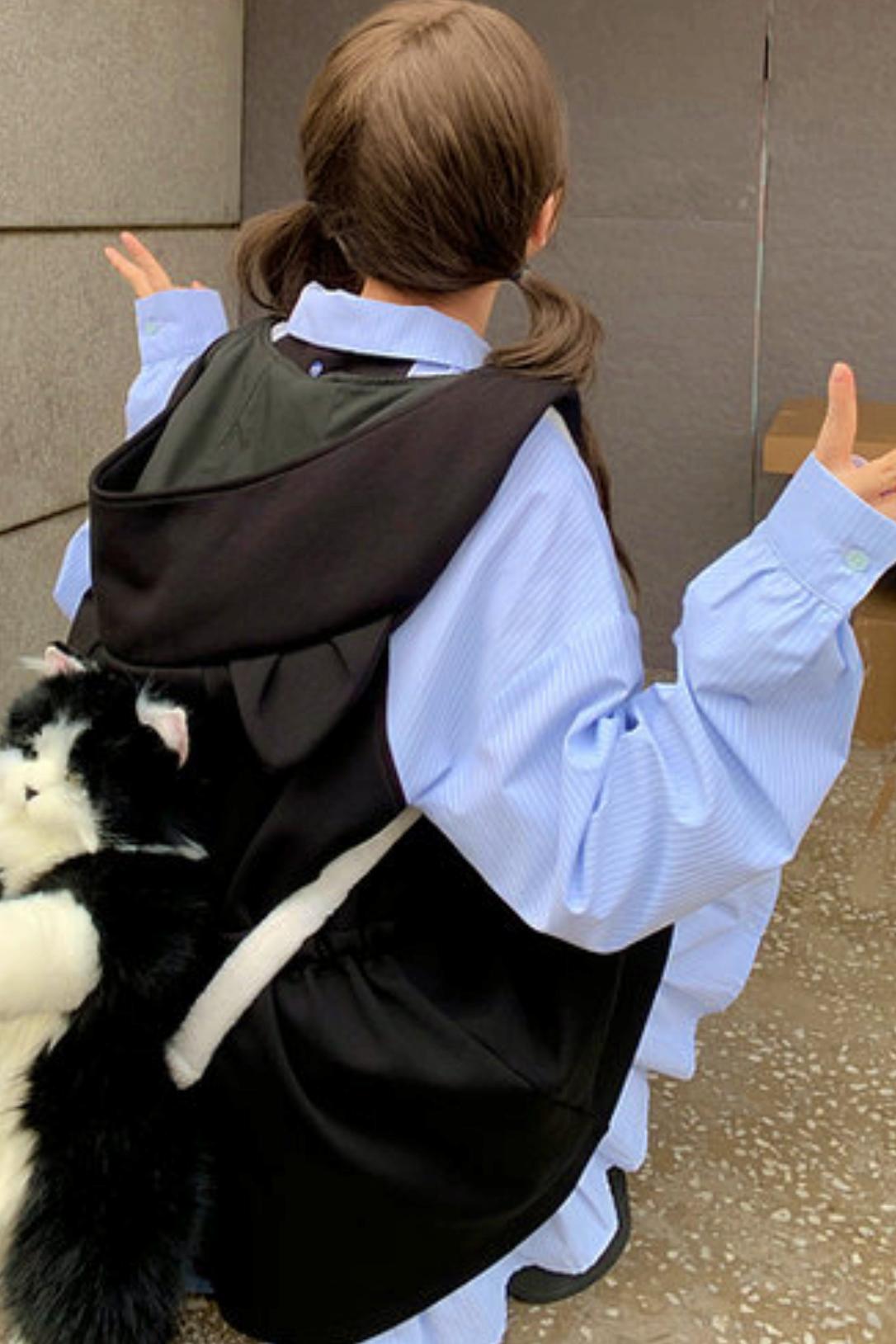 Cat Ear Hooded Dress