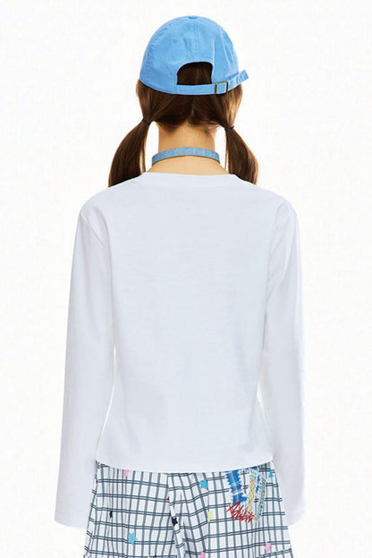 Animal Design Letter Top