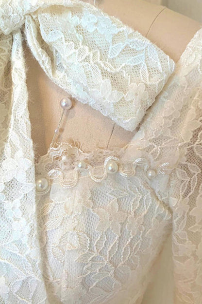 French Style Lace Mermaid Dress