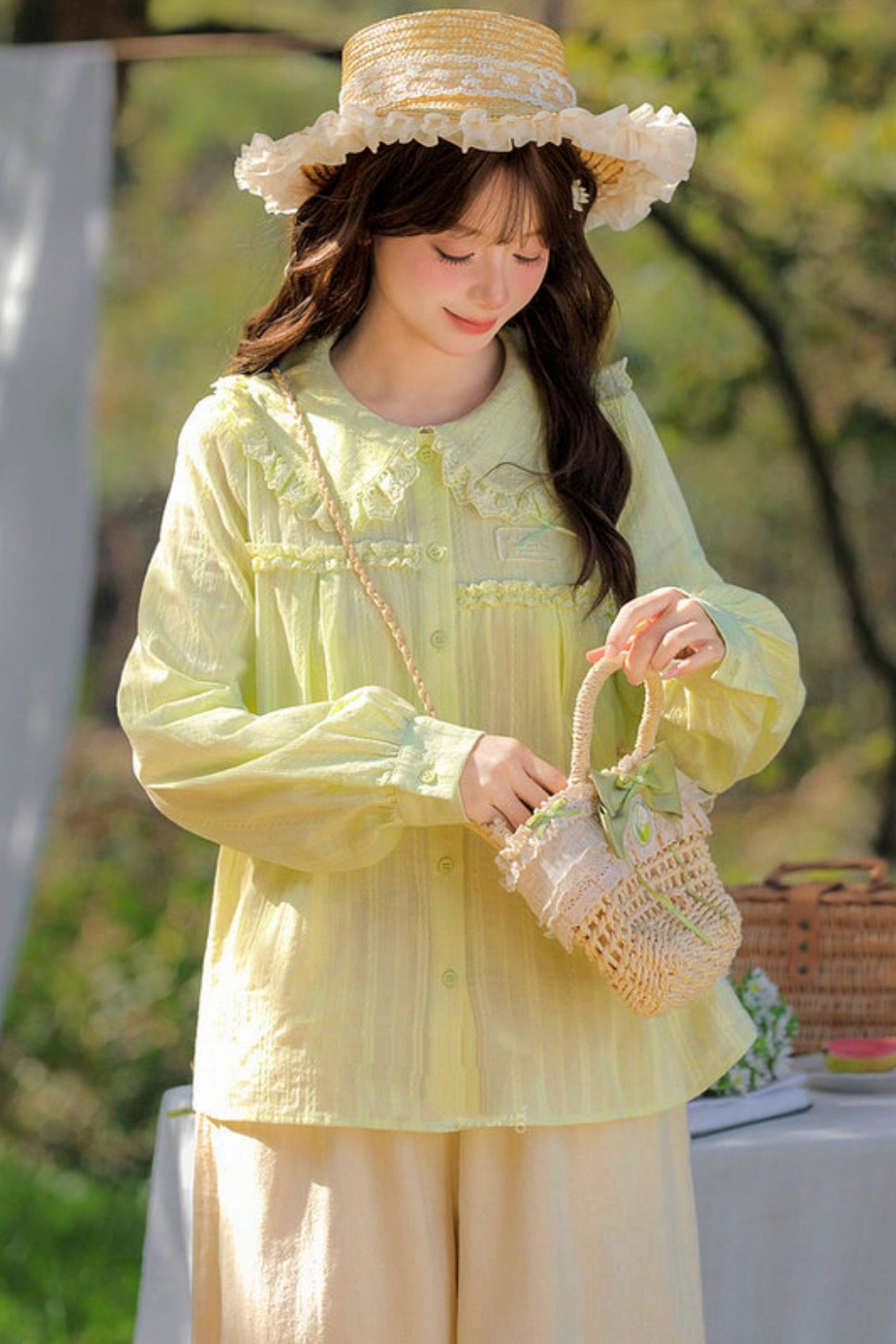 Forest Doll Collar Blouse
