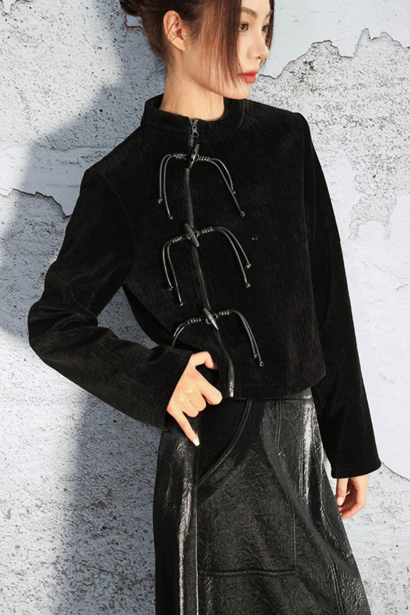 Dark Mode Chinese-style Top