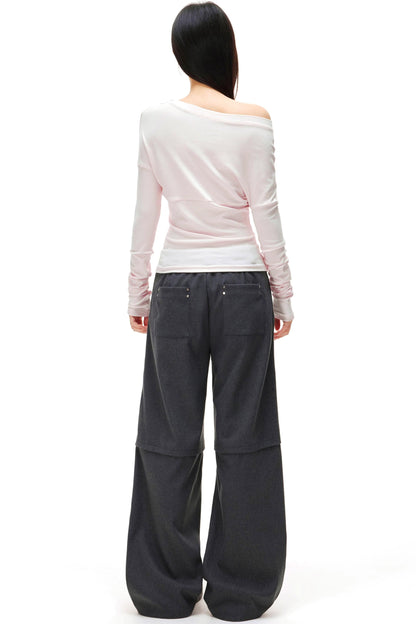 Slit Slim Top