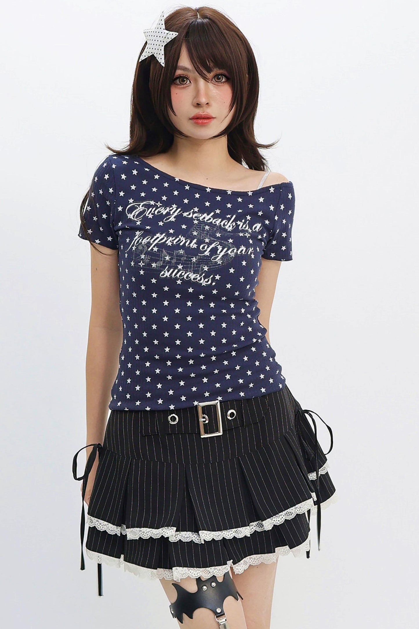 Retro Star Y2k Fit Top