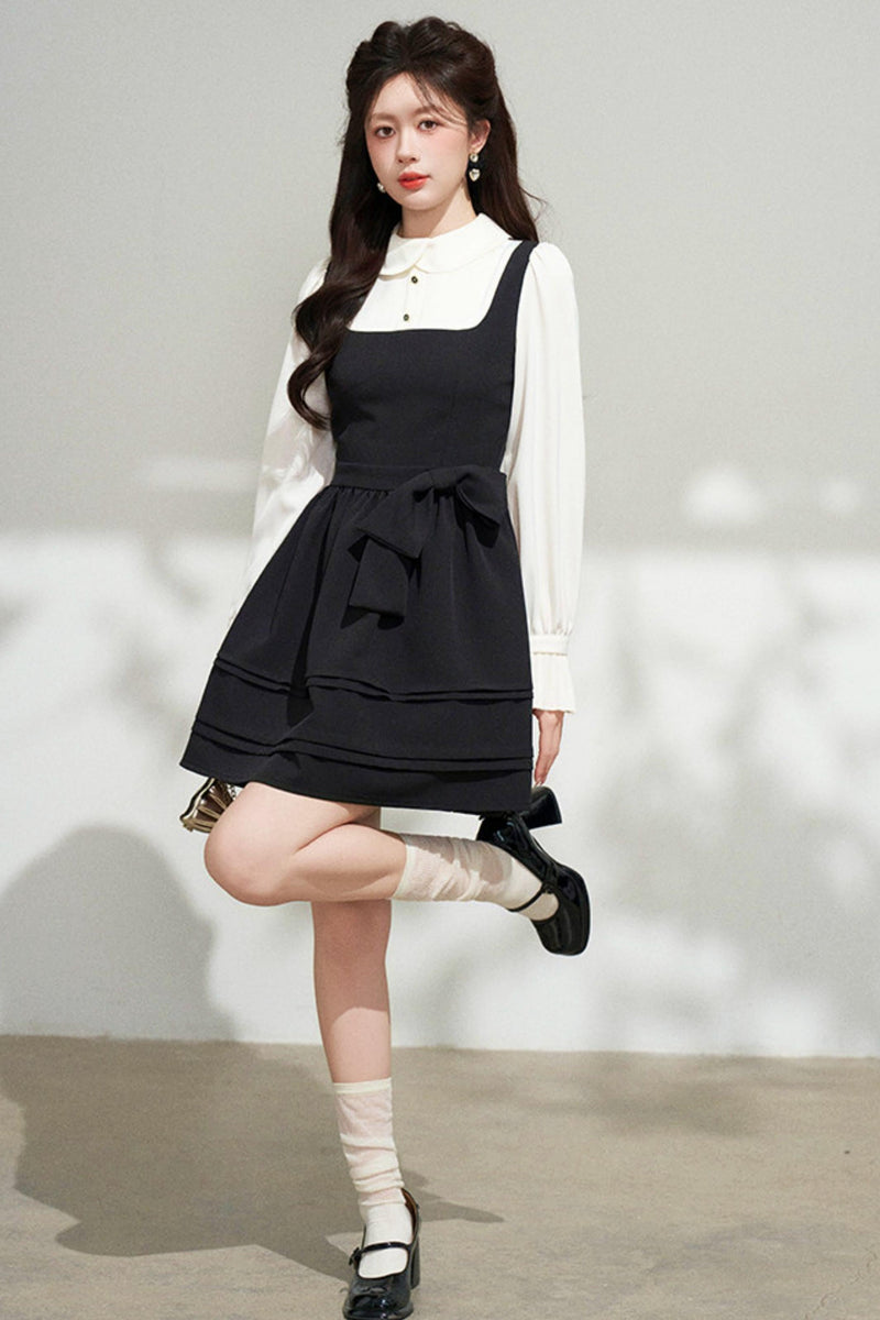 Black Puffy Dress